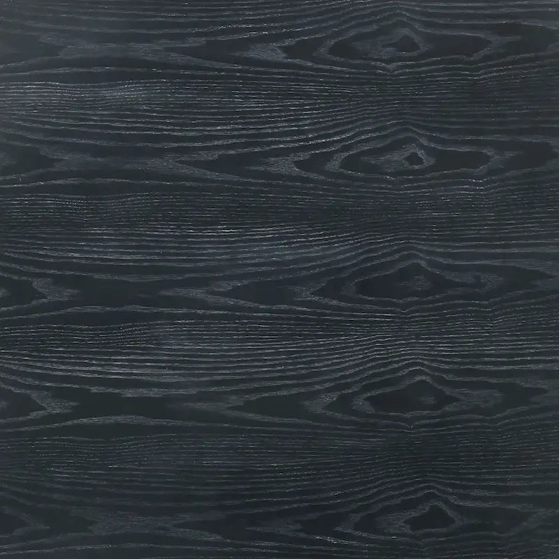 Table à manger ronde sur pied, coloris naturel/gris, 4 places