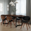 Chaise de salle à manger moderne du milieu du siècle, rembourrée, plusieurs couleurs, vendue à l'unité