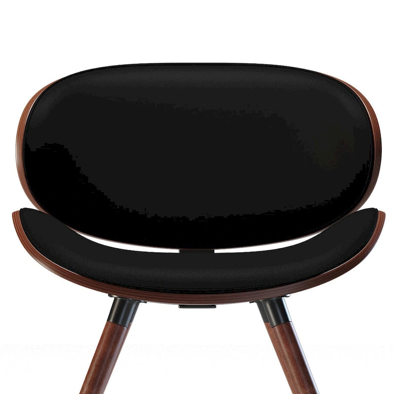 Chaise de salle à manger moderne du milieu du siècle, rembourrée, plusieurs couleurs, vendue à l'unité