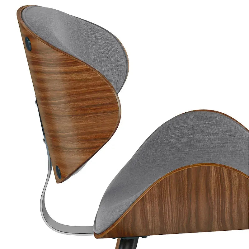 Chaise de salle à manger moderne du milieu du siècle, rembourrée, plusieurs couleurs, vendue à l'unité