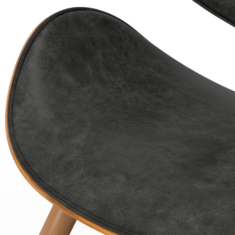 Chaise de salle à manger moderne du milieu du siècle, rembourrée, plusieurs couleurs, vendue à l'unité