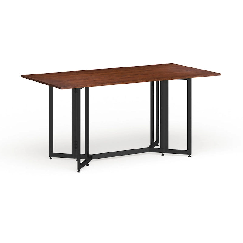 Console extensible noire pour 4 à 6 personnes