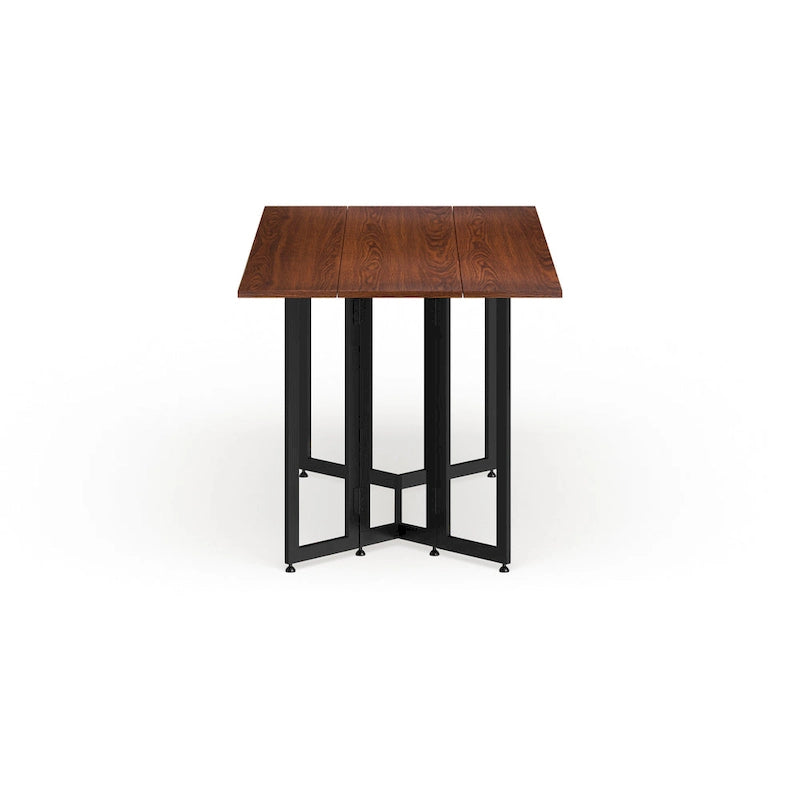 Console extensible noire pour 4 à 6 personnes