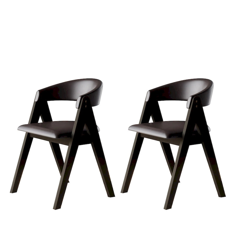 Ensemble de salle à manger noir transformable avec abattants pour 5 personnes