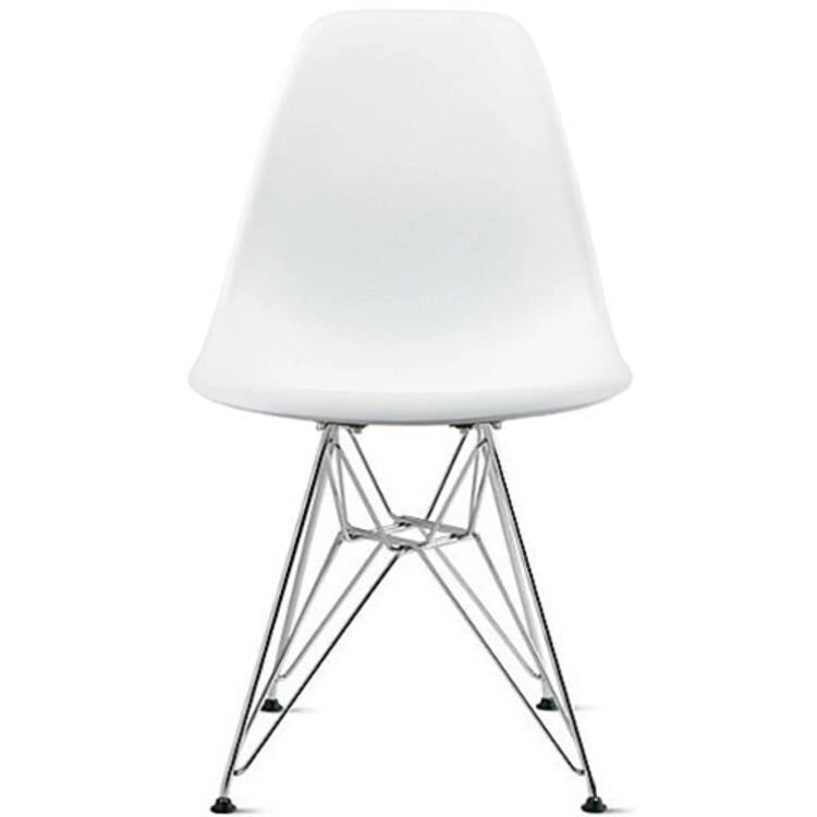Chaise d'appoint verte à coque moulée, pieds chromés, style rétro, 1 place