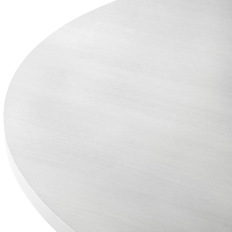 Ensemble de salle à manger rond 5 pièces en velours gris/bleu/vert/rose pour 4, piètement tréteau